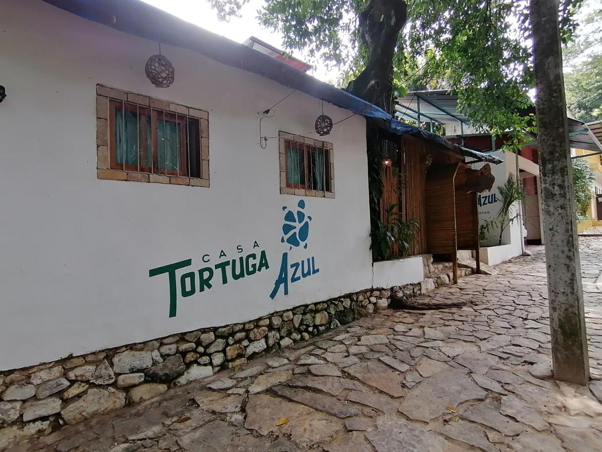 Hotel Casa Tortuga Azul Palenque Exterior foto